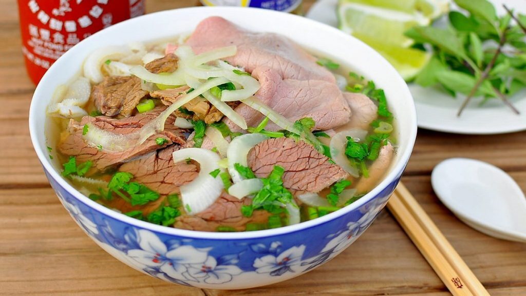 Beef noodle soup